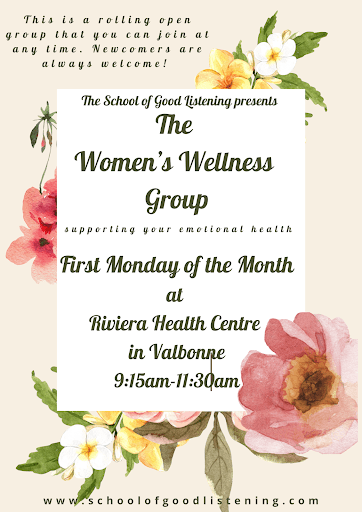 Women's Wellness Group flyer
